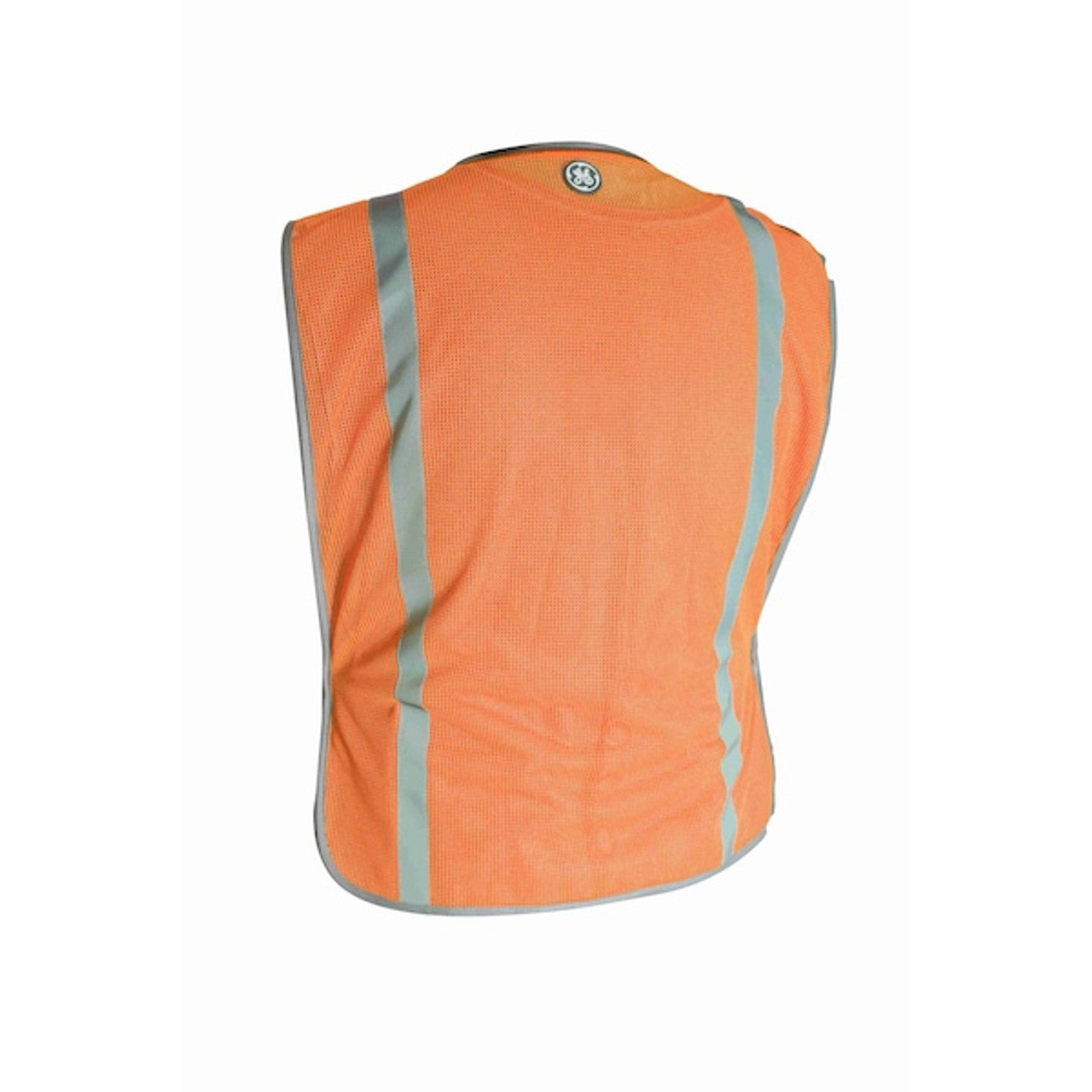 General Electric Orange Safety Vest, Inner Pocket, W/Elastic strap, One Size (GV074O)