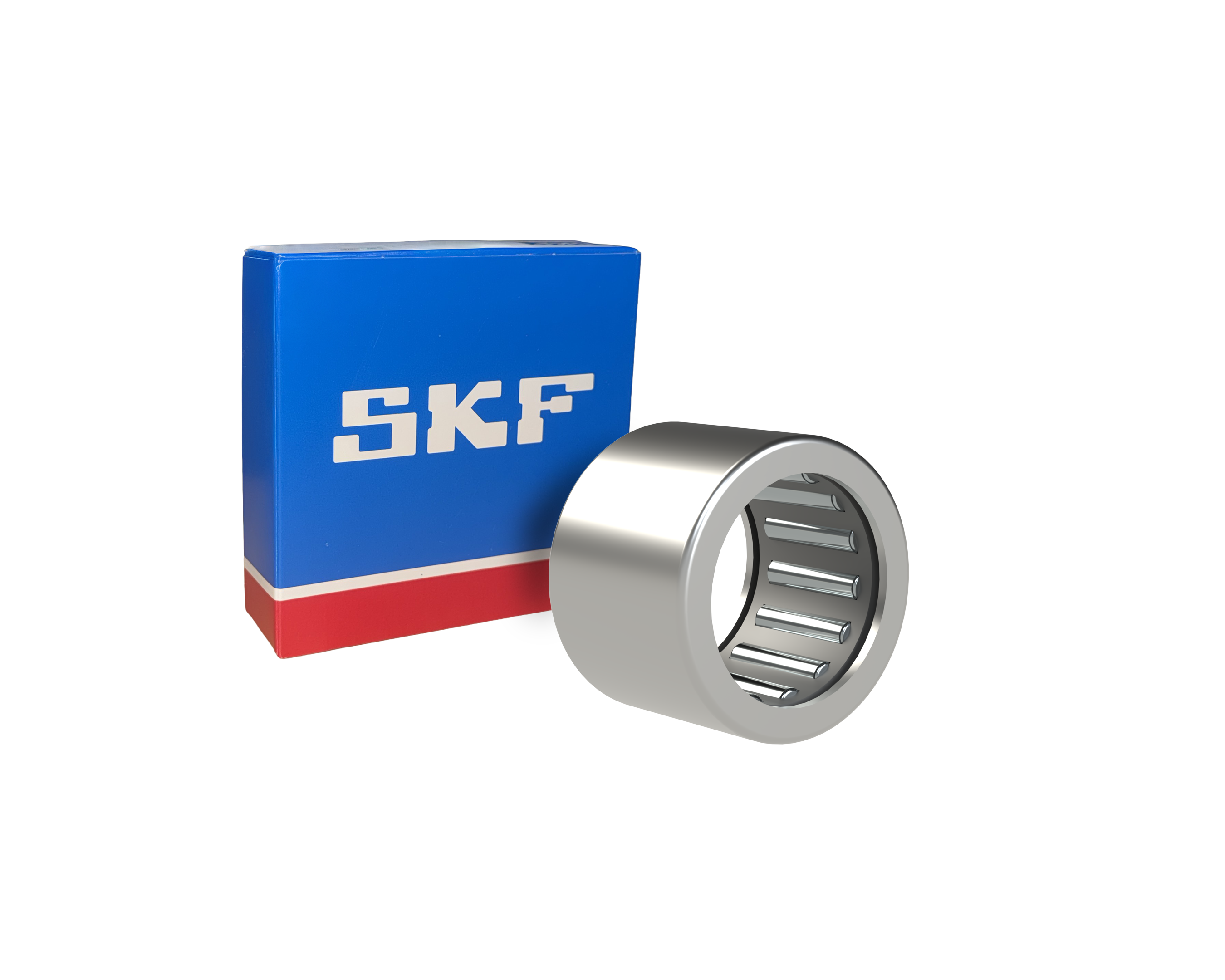 SKF HK1010 E Drawn Cup Roller Bearings With Open End - 10 mm ID, 14 mm OD, 10 mm Width