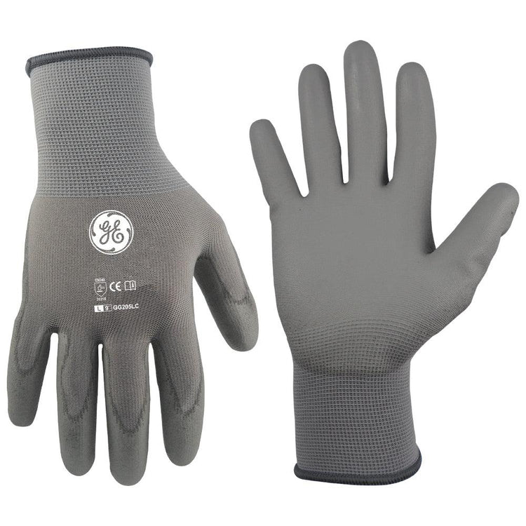 General Electric 15 GA PU Dipped general purpose gloves - Apollo Industries 