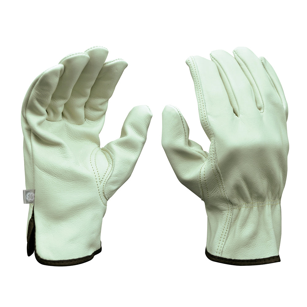 General Electric Cow Grain Leather Driver Gloves Unisex (GG306)