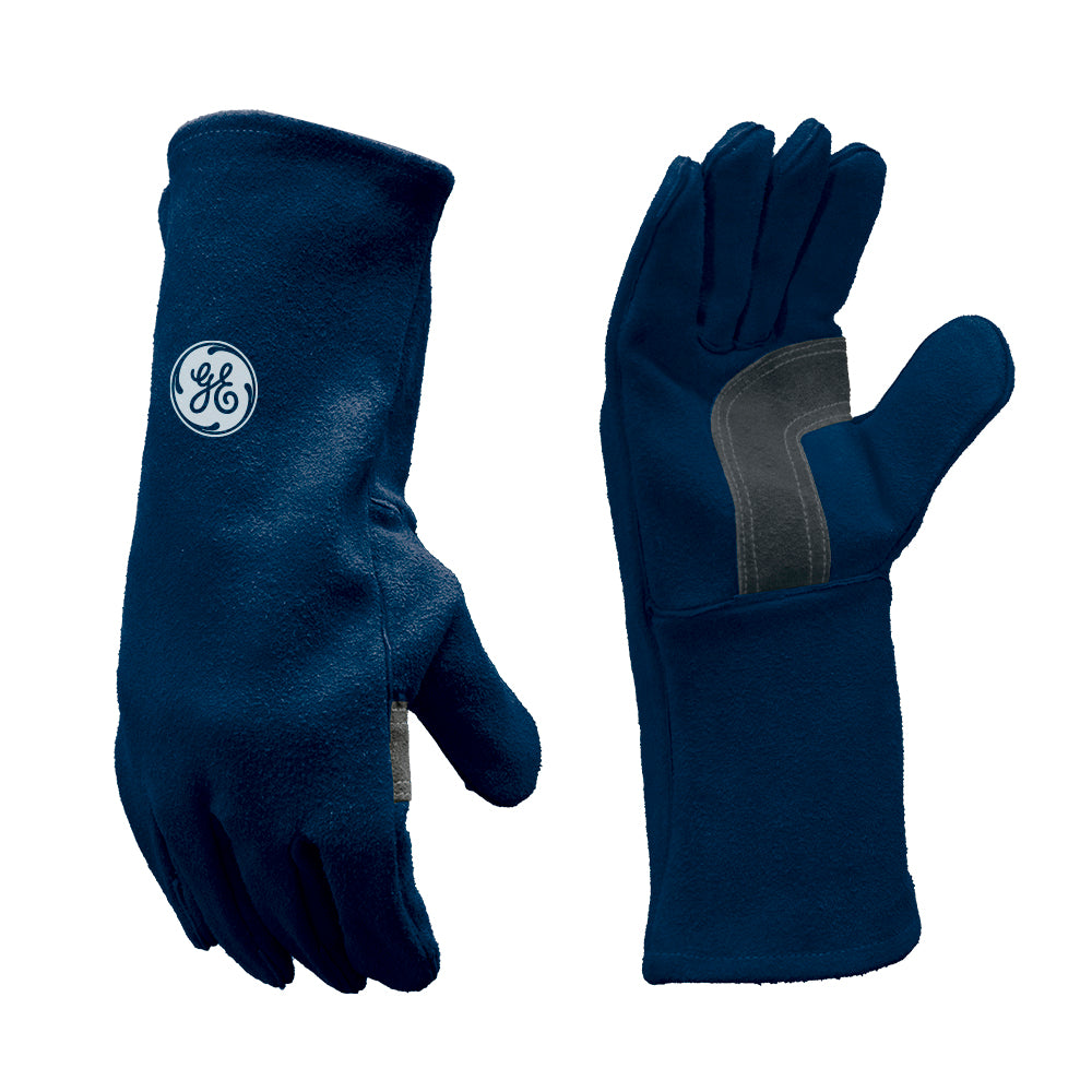 General Electric Reinforced Cow Split Leather Welding Gloves Unisex (GG331)