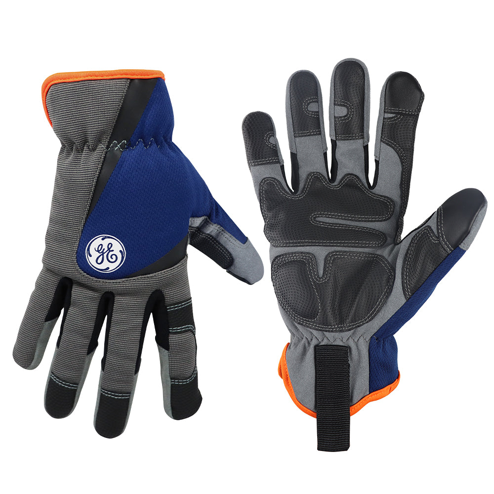 General Electric Touch Screen Pro Mechanics Gloves Slip On Unisex (GG410)