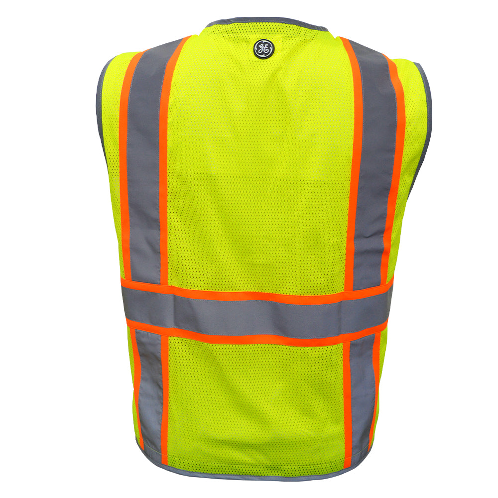 General Electric Heavy Duty Engineer Safety Vest – 8 Pockets (GV086)