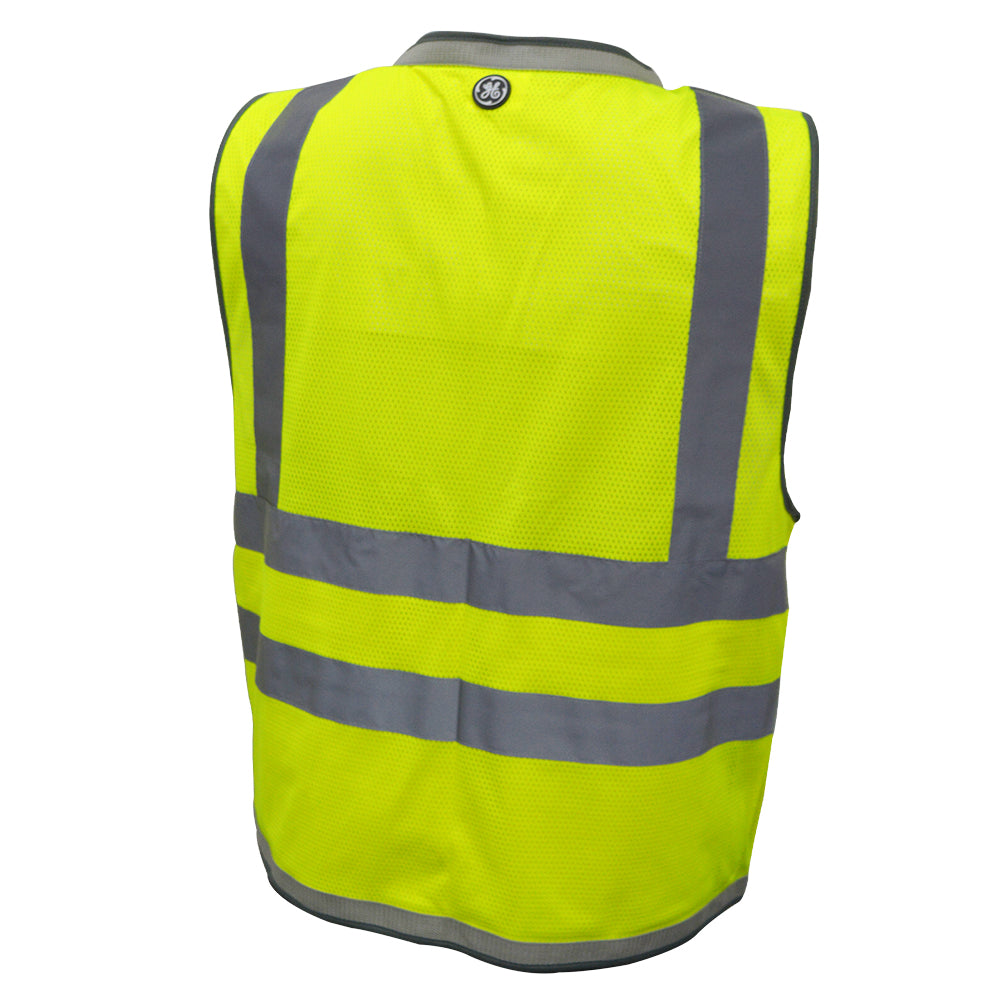 General Electric Heavy Duty Surveyor Safety Vest – 10 Pockets (GV088)