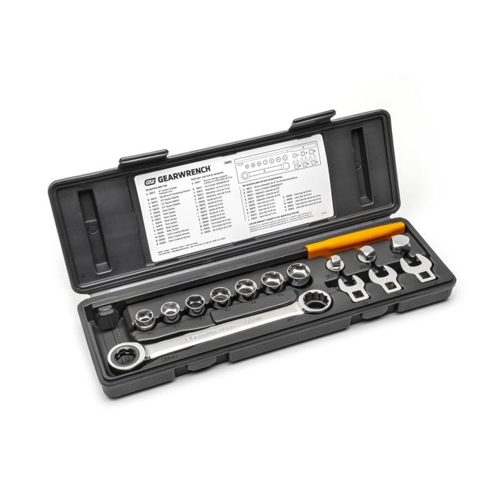 GearWrench 3680D - 15 Piece Ratcheting Serpentine Belt Tool Set