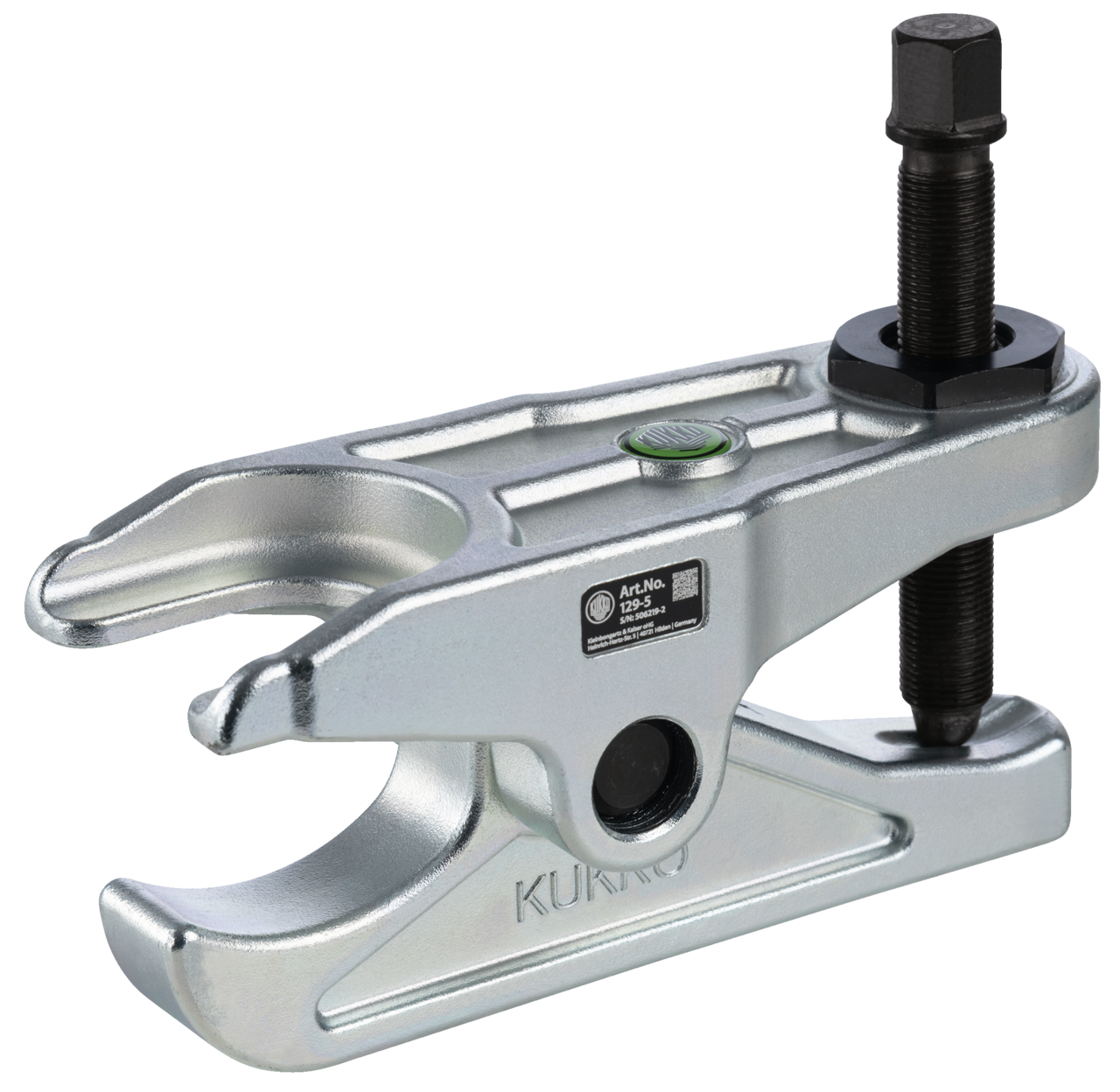 kukko 129-5 ball joint extractor for heavy truck for heavy trucks of series 129 is used for the hydraulic extraction of ball pins when removing ball join