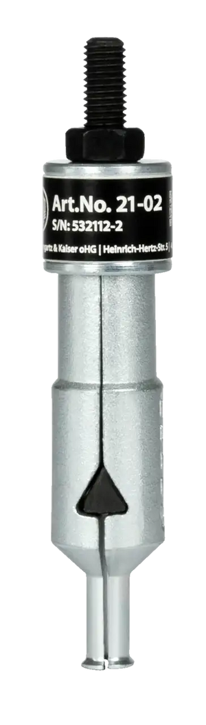 Industrial metal deburring tool with threaded top and precision cutting edges