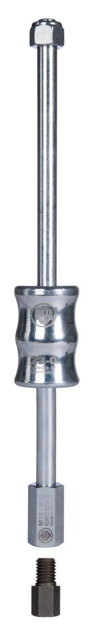 kukko 22-0-05 sliding hammer device with 200 mm impact stroke, 0.5 kg kg impact weight for every application case