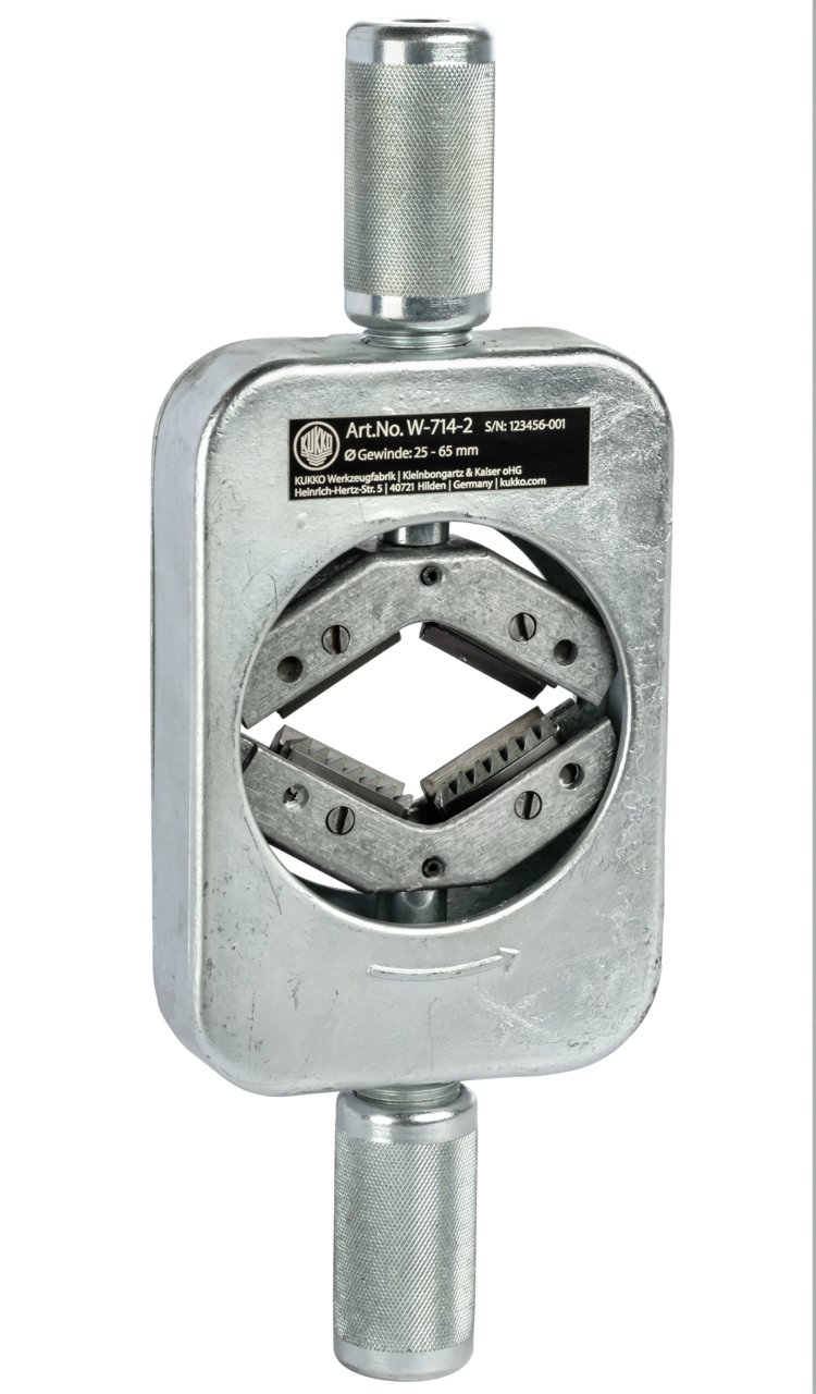 wilbär w-714-2 thread renewer with 260 mm overall length for repair of damaged threads and similar parts in crafts, industry, and workshops