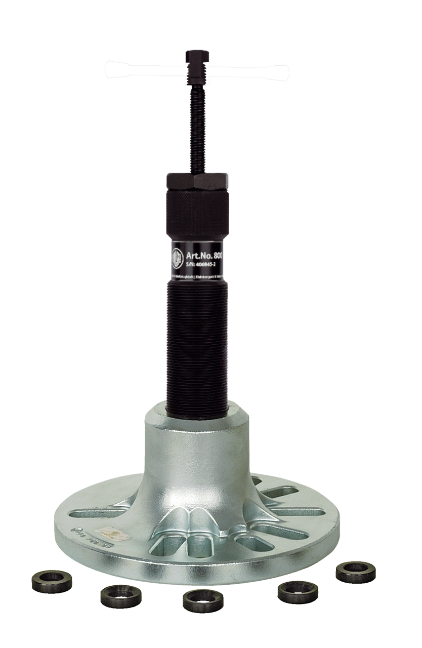 kukko 229-3 hydraulic wheel hub puller for removing all 4- and 5-hole hubs of almost all car types in automotive and industry