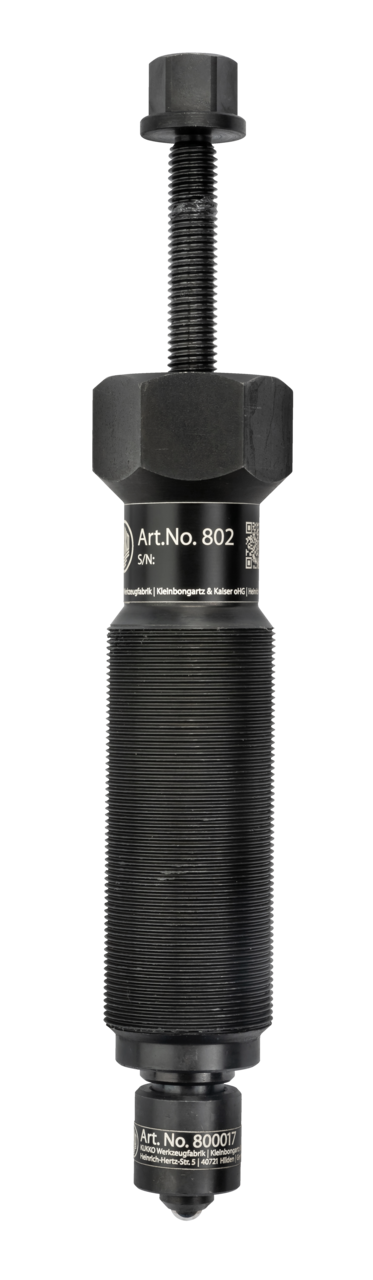 kukko 802 short hydraulic spindle, up to 20 t t tension force (thread size ) for fingers when repositioning