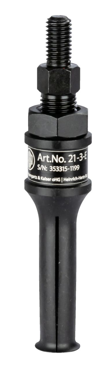 kukko 21-3-e segment inner extractor ø 18-23 mm for extracting flush-mounted bearings, bearing outer rings, sleeves, and seals in crafts, workshops, and