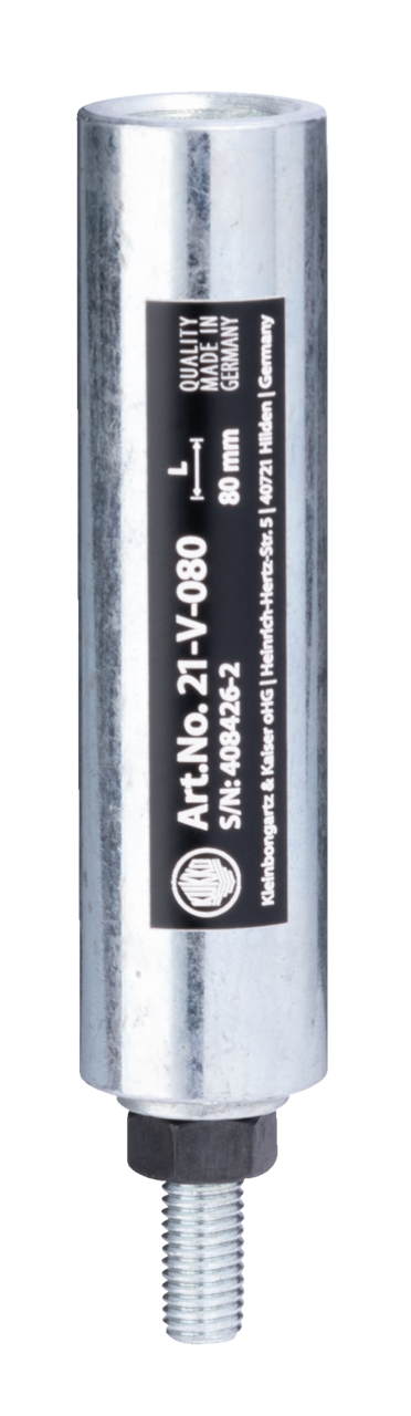 kukko 21-v-080 extension for internal extractor 80 mm for internal extractors of series 21 are used for loosening and pulling out deeply seated bearings, bear