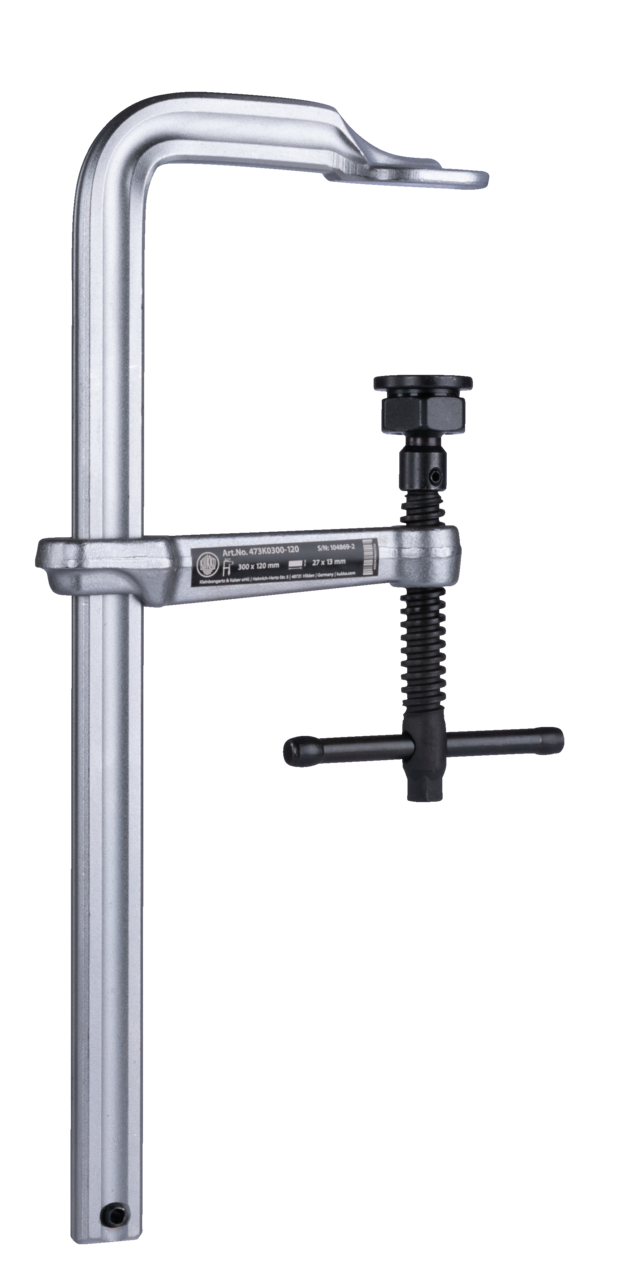 kukko 473k0300-120 all steel locksmith clamps with toggle handle 300 x 120 mm for clamping under heavy loads in crafts, industry, and workshops