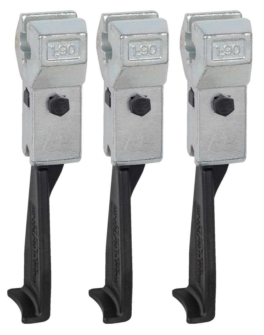 kukko 1-91-s narrow puller jaws (set, total length 127 mm) for 3-jaw universal pullers