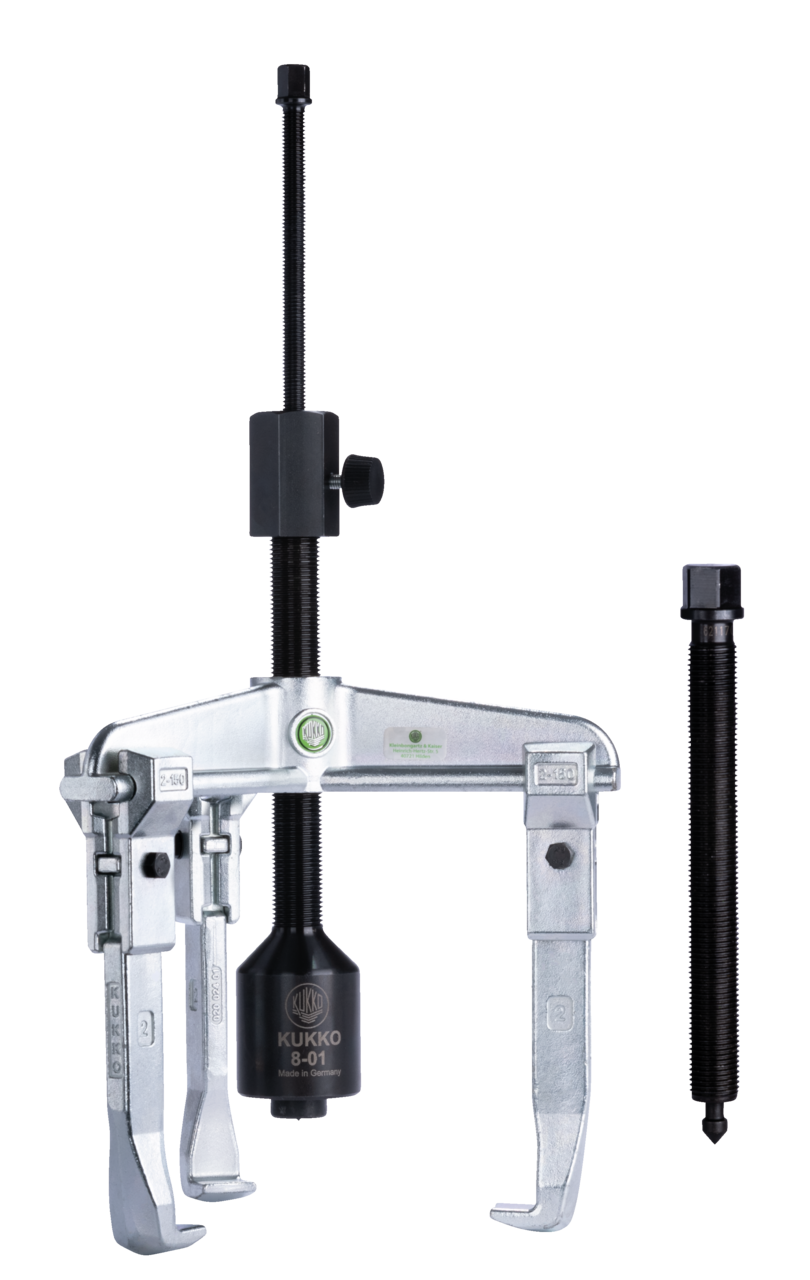 kukko 30-20-b 3-arm universal puller 200 x 150 mm with adjustable puller hooks and grease hydraulic spindle for particularly safe pulling of extremely stuck bearings, gears, and discs in all common sizes for craf