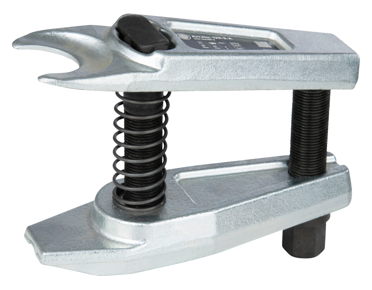kukko 129-3-a ball joint extractor with lever transmission for pressing out the ball pins when removing ball joints as well as tie rod ends on tie rods, specifical