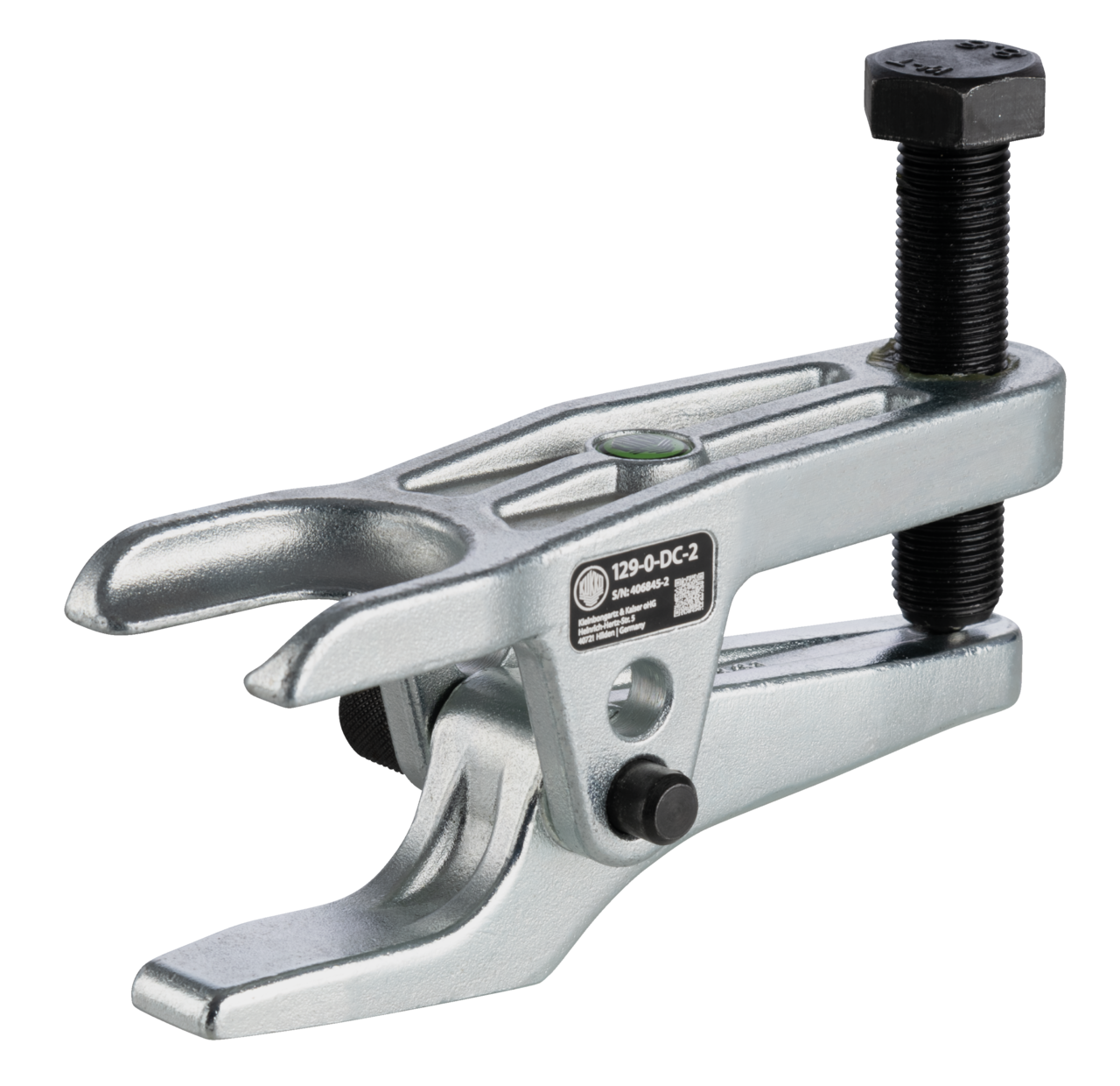 kukko 129-0-dc-2 ball joint extractor with lever transmission for passenger car for pressing out ball pins when removing ball joints as well as tie rod ends on tie rods for passenger c