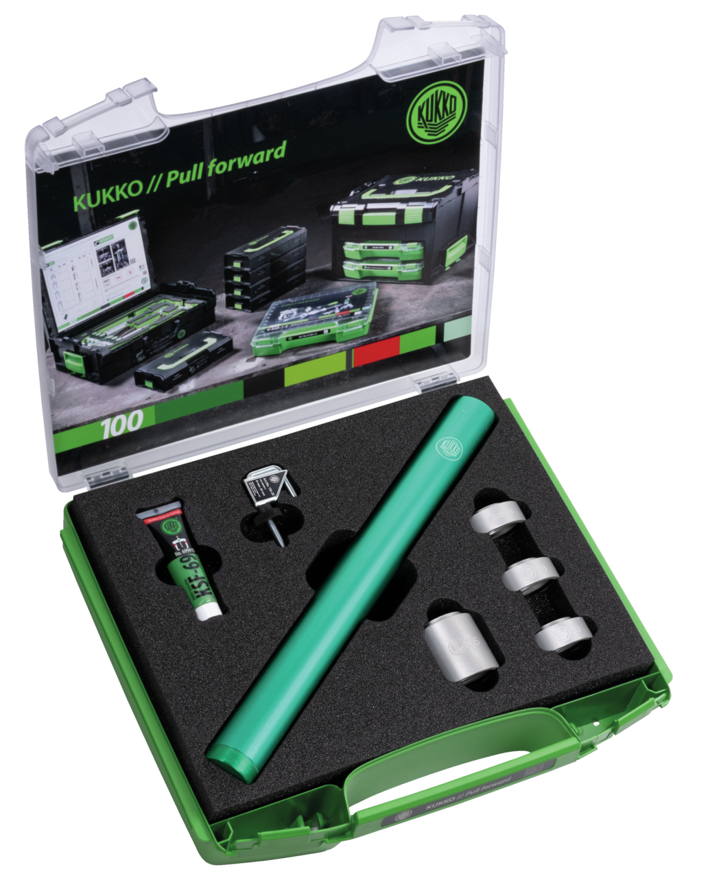 kukko 71-m steering head bearing installation kit for motorcycles for installing steering head bearings on motorcycles in the automotive sector