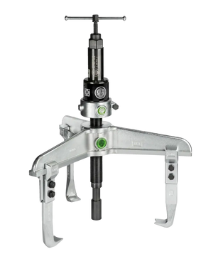 Three-jaw hydraulic gear puller for industrial and mechanical applications
