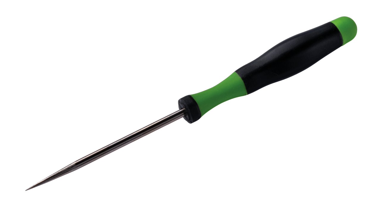 kukko 177-p000 pick with 2k comfort grip for releasing stuck sealing washers, separating wires in a cable harness, and for other tasks in sanitat