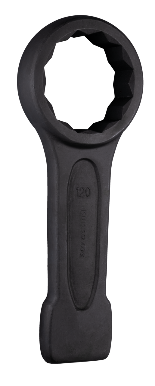 kukko 406-120 impact ring wrench (din 7444) for a greater force transmission; however, an open access to the screw is required