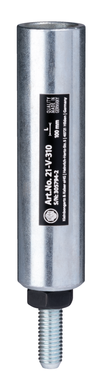 kukko 21-v-310 extension for internal extractor 100 mm for internal extractors of series 21 are used for loosening and pulling out deeply seated bearings, bear