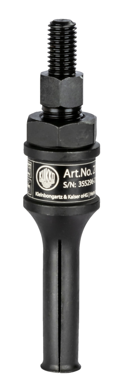 kukko 21-2-e segment inner extractor ø 14-19 mm for extracting flush-mounted bearings, bearing outer rings, sleeves, and seals in crafts, workshops, and