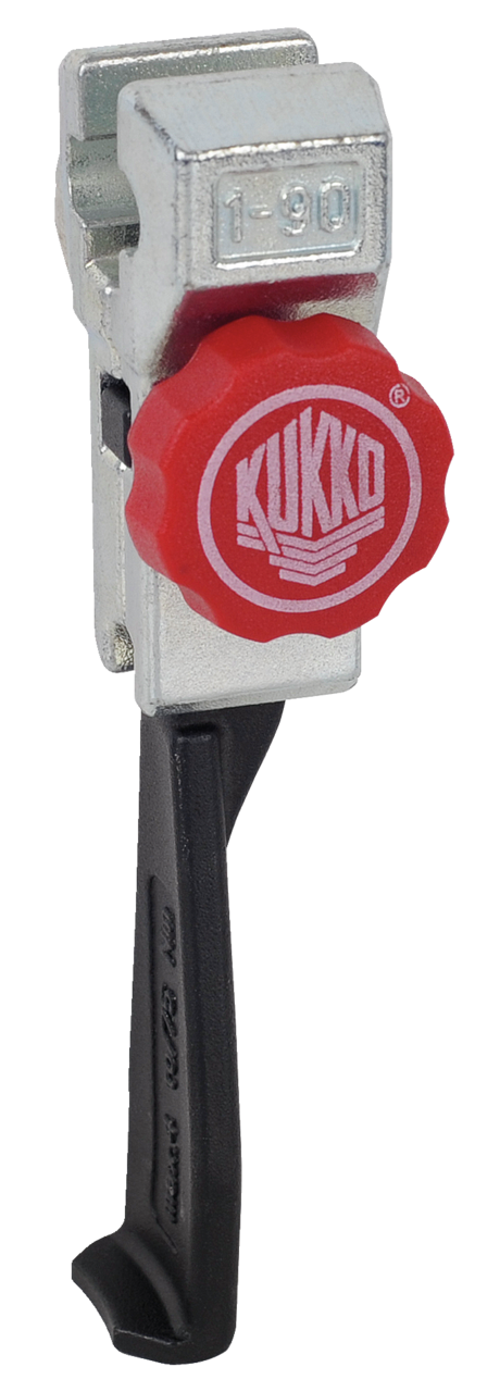 kukko 1-95-e extremely narrow, quick-adjustable jaws (single, total length 127 mm) for universal pullers