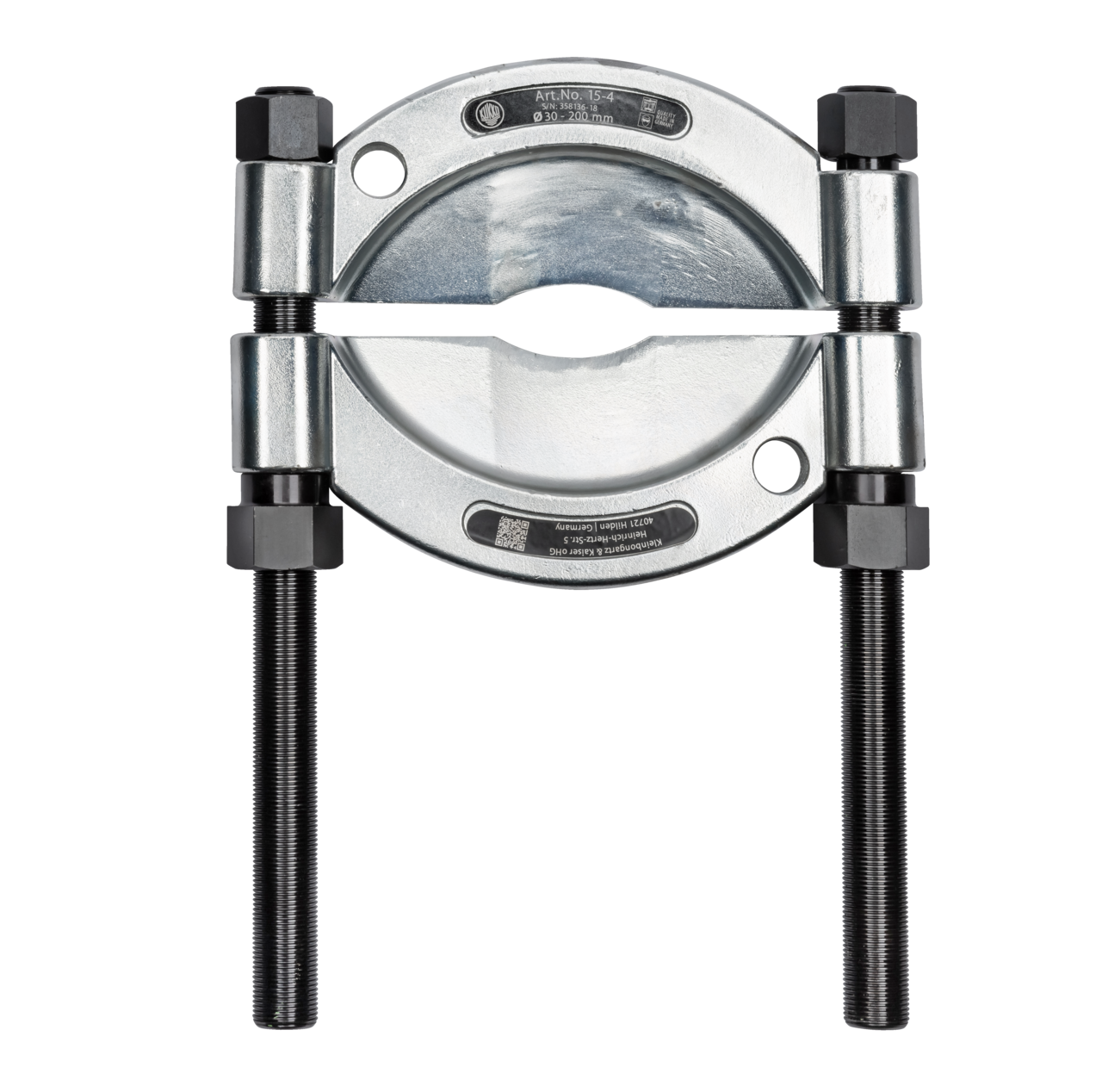 kukko 15-4 cutting device ø 30-200 mm for removal of ball bearings, roller bearings, inner rings, and other flat components in crafts, industr