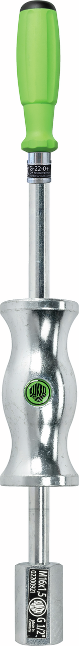 kukko 22-0+17 sliding hammer device for optimal force transfer and achieves a strong shock effect