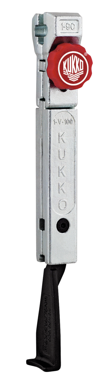 kukko 1-193-e narrow, quick-adjustable standard jaws (single, total length 227 mm) for universal pullers