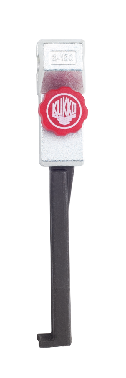 kukko 2-153-e narrow, quick-adjustable standard jaws (single, total length 186 mm) for universal pullers