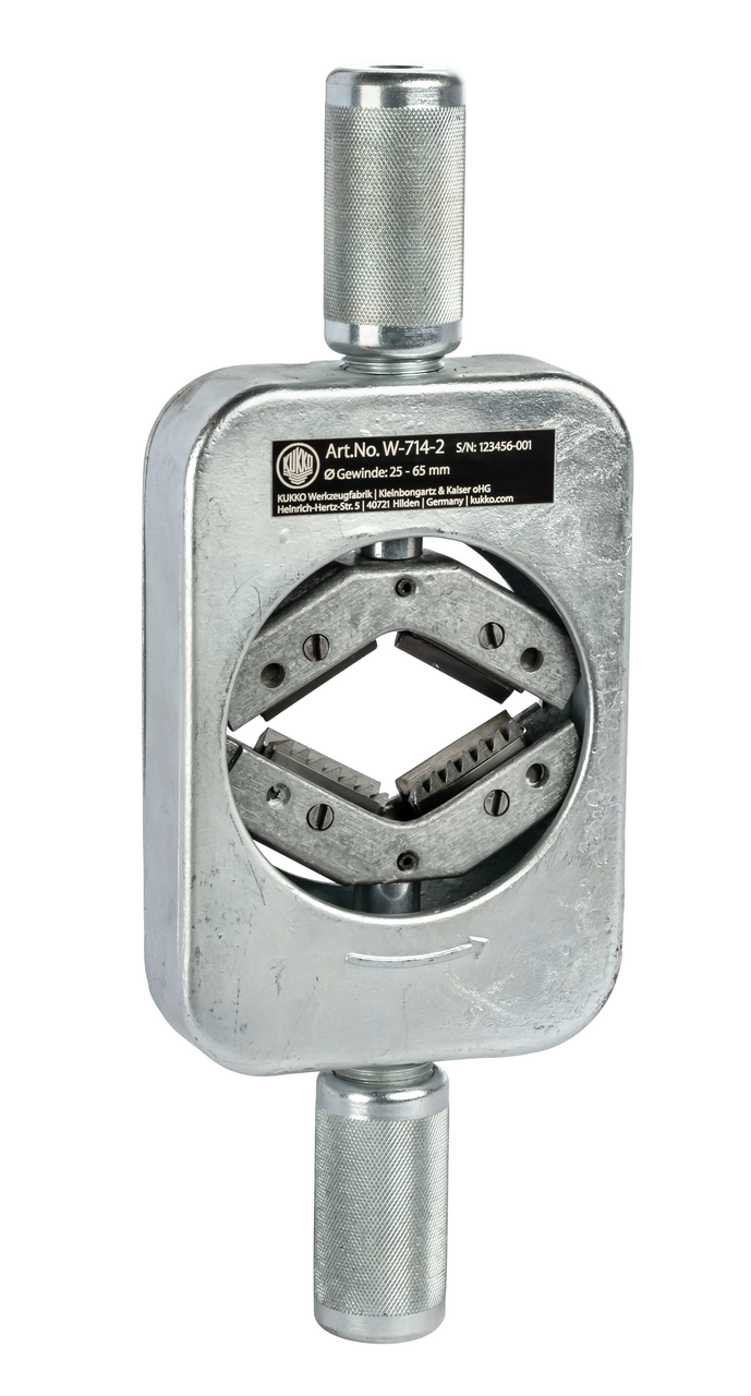 wilbär w-714-1 thread renewer with 160 mm overall length for repair of damaged threads and similar parts in crafts, industry, and workshops