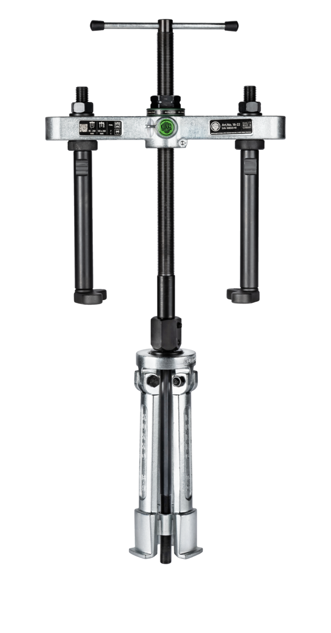 kukko 16 cylinder liner extractor for pulling wet cylinder liners in trucks, cars, as well as stationary engines and similar components