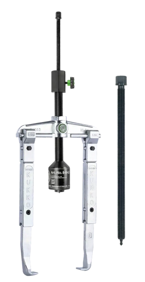 Heavy-duty Kukko gear puller tool with three arms for industrial maintenance