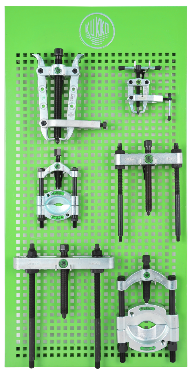 kukko wt-019 puller set  bearing separator for separation pulling is a wall panel equipped with suitable tools for application and storage in works