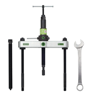 Industrial gear puller tool and wrench set for mechanical maintenance
