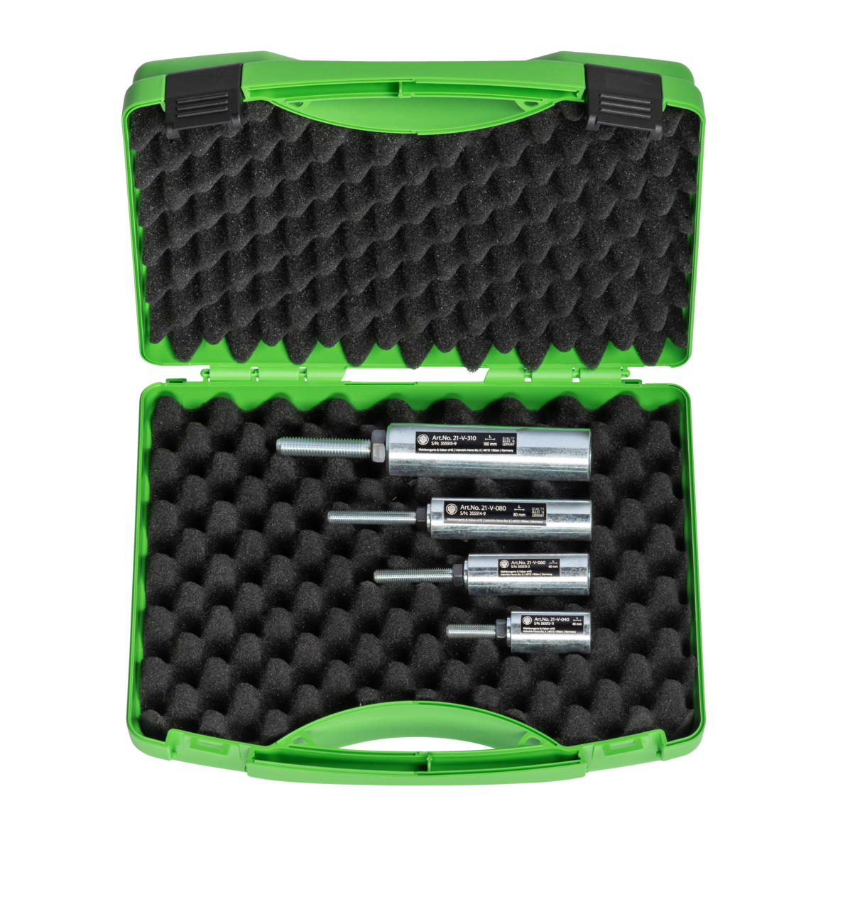 kukko 21-v-0 set of extensions for internal extractors for internal extractors of series 21 is used for loosening and extracting deeply seated bearings, bearin