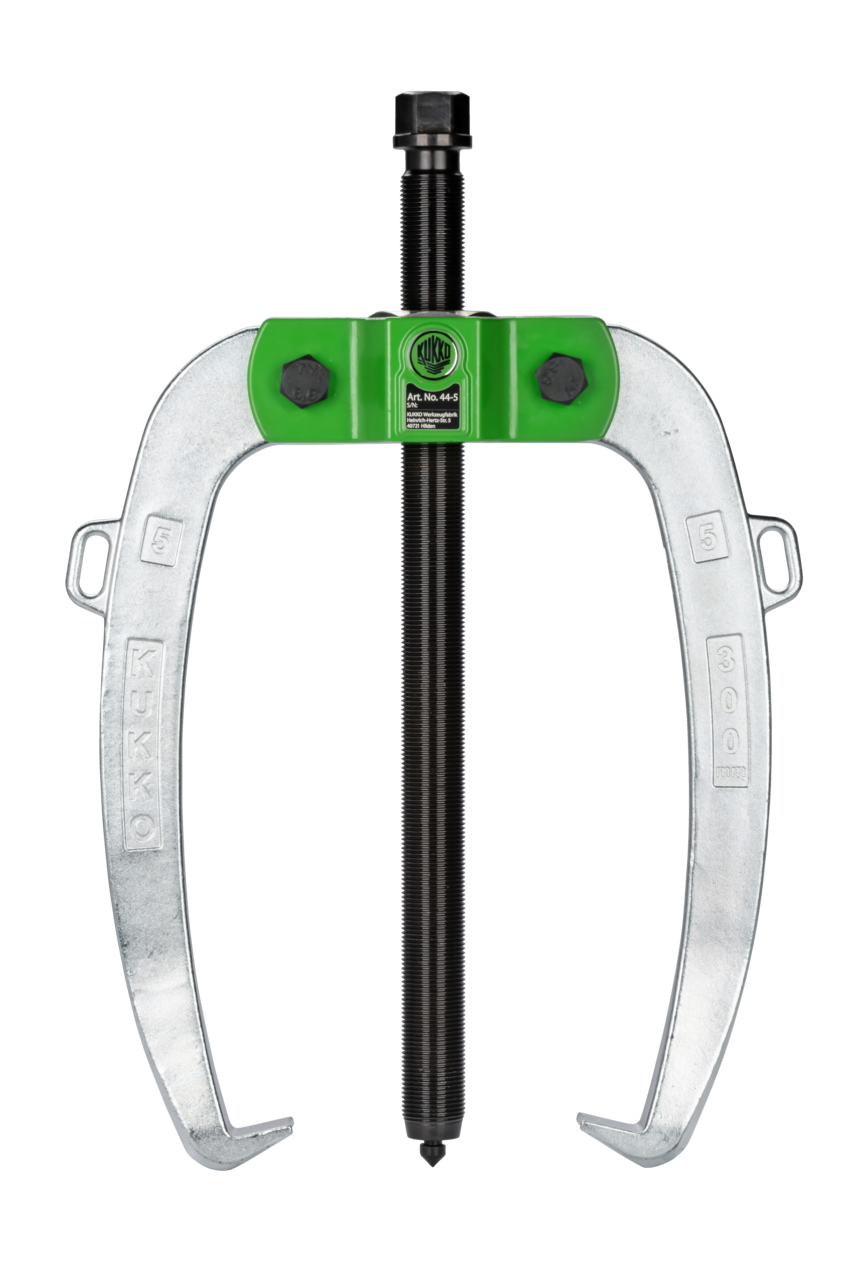 kukko 44-6 handy, 2-arm industrial puller 375 x 275 mm with power-transmitting and self-centering puller legs for pulling bearings, gears, and discs in all common sizes for craft, workshop, and industry