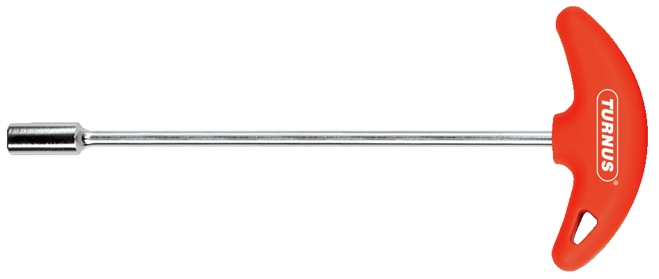 kukko 236-055 hexagon socket wrench with t-handle for operating screw heads in workshops, industry, and crafts