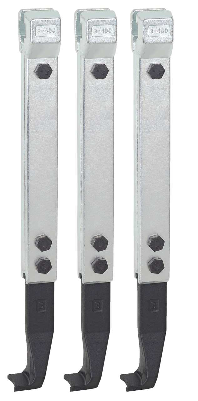 kukko 3-401-s narrow puller jaws (set, total length 440 mm) for 3-jaw universal pullers
