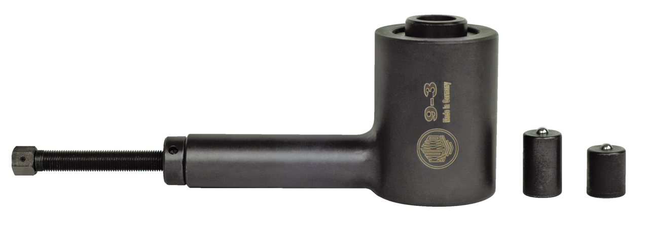 kukko 9-3 hydraulic additional press, up to 30 t t tension force for particularly stubborn bearings, gears, and disks