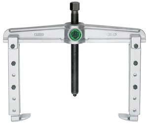 Heavy-duty Kukko gear puller tool with adjustable arms and central screw for industrial use