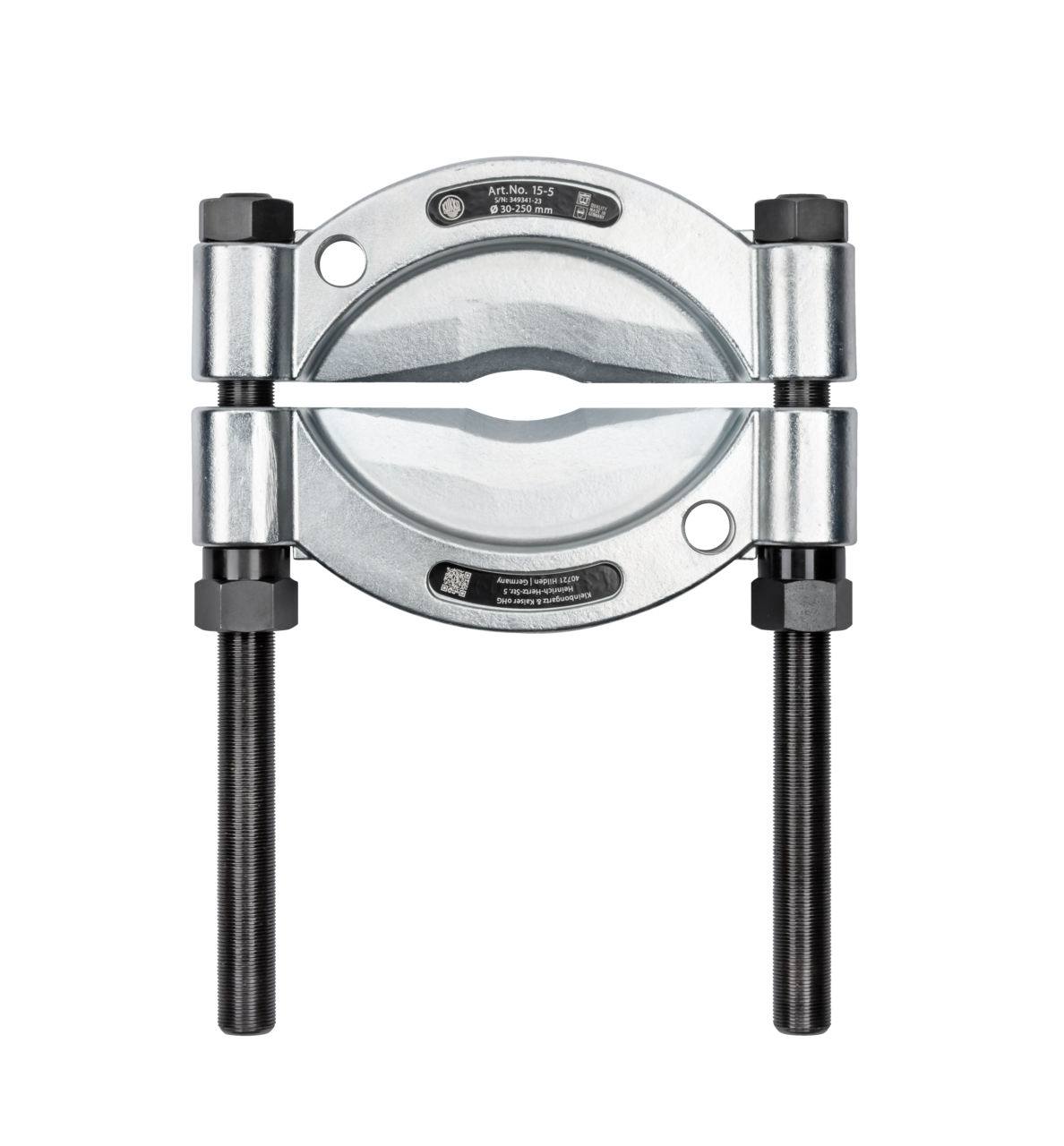 kukko 15-5 cutting device ø 30-250 mm for removal of ball bearings, roller bearings, inner rings, and other flat components in crafts, industr