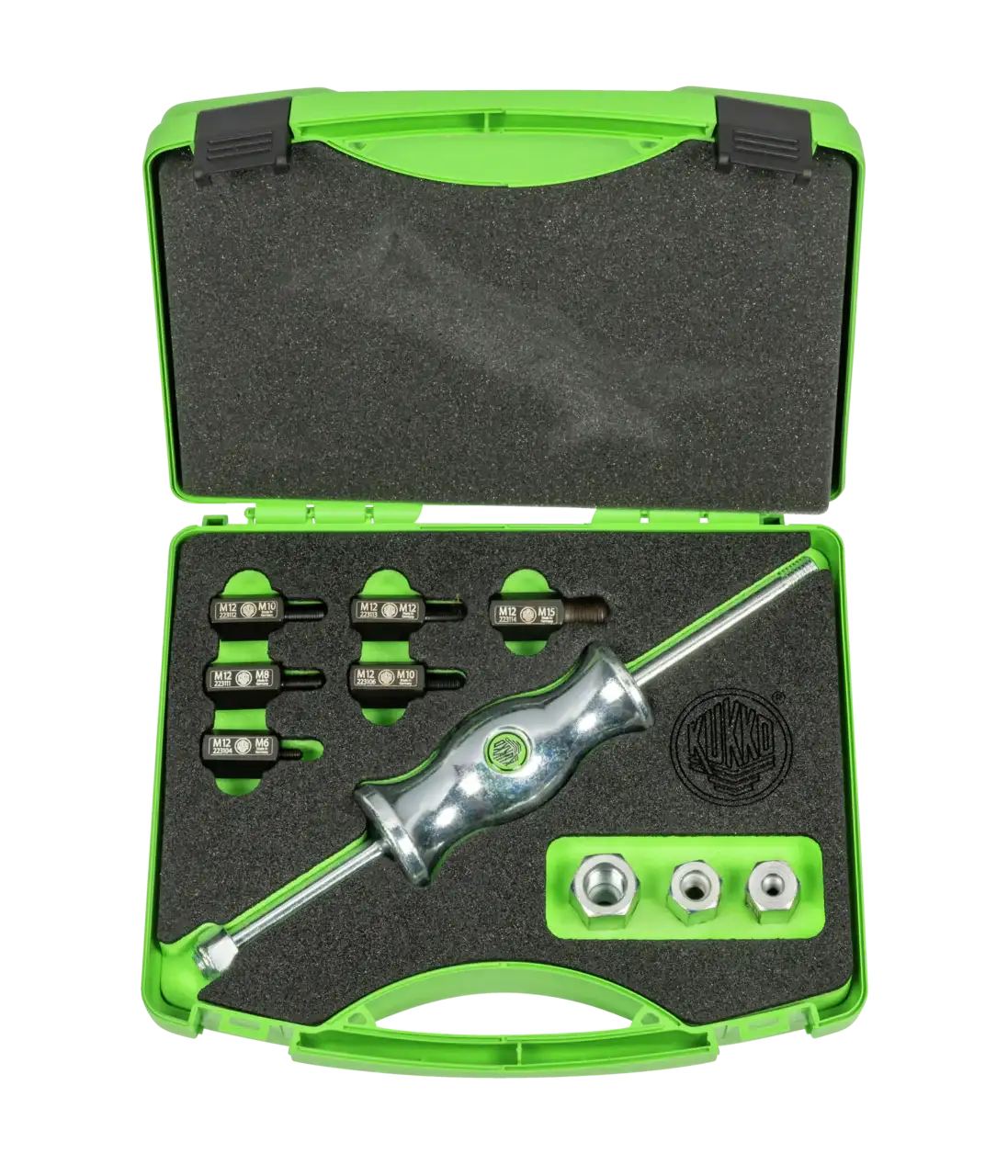 Kukko KS-22-02 Sliding Hammer Sets In The Case With Thread Adapters ...