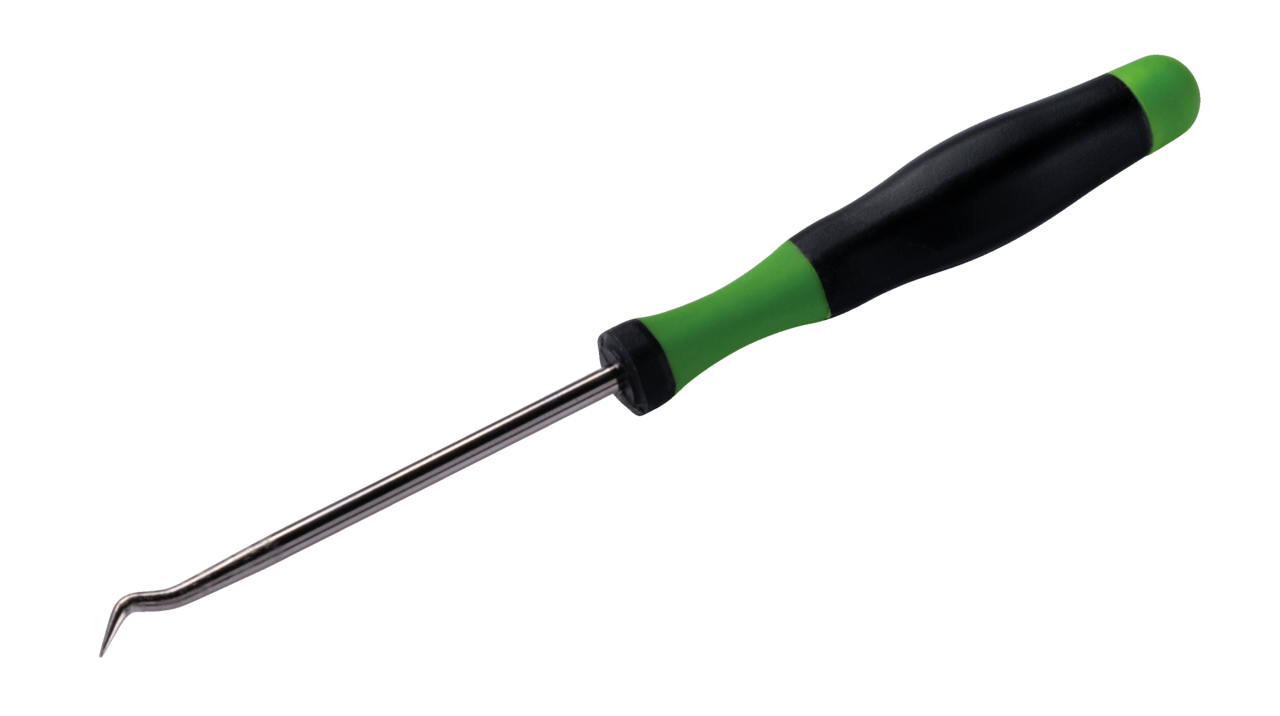 kukko 177-p045 pick 45° with 2-jaw comfort grip for releasing stuck sealing washers, separating wires in a cable harness, and for other tasks in sanitat