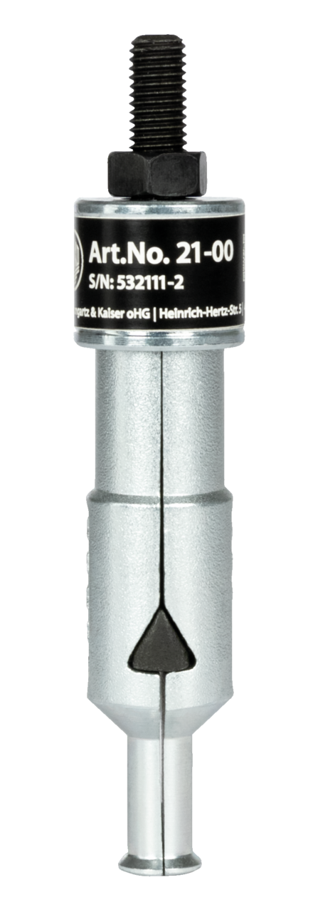 kukko 21-00 2-shell internal extractor ø 6-10 mm for pulling out internal bearings, bearing outer rings, and bushings in craftsmanship, workshops, and in