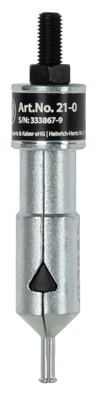 kukko 21-0 2-shell internal extractor ø 5-8 mm for pulling out internal bearings, bearing outer rings, and bushings in craftsmanship, workshops, and in