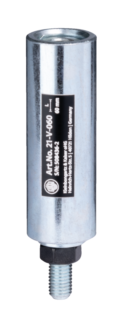 kukko 21-v-060 extension for internal extractor 60 mm for internal extractors of series 21 are used for loosening and pulling out deeply seated bearings, bear
